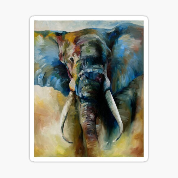 The Elephant Sticker