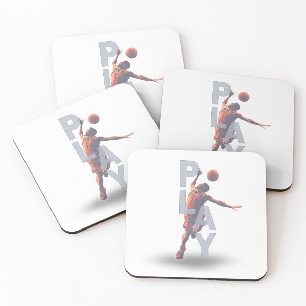 Item preview, PLAY – Bold Basketball Dunk Silhouette Typography Design designed and sold by MomentumbyOla.