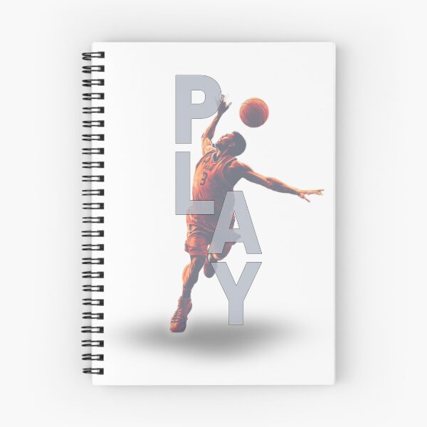 Item preview, PLAY – Bold Basketball Dunk Silhouette Typography Design designed and sold by MomentumbyOla.