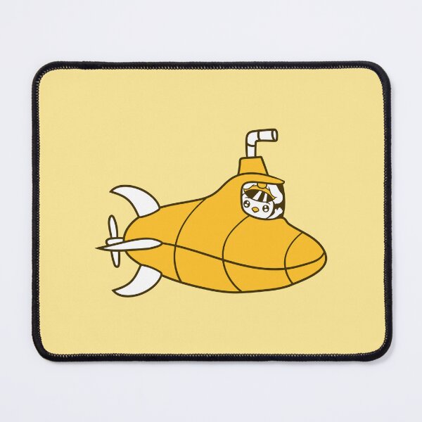 Item preview, Submarine Bird Duck Captain Chick Cute Comic Fun designed and sold by shirt-o-mat.