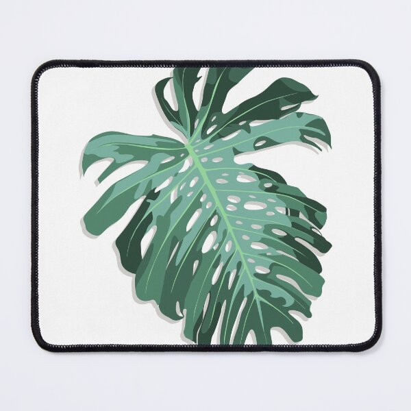 Item preview, Tropical palm leave. Realistic drawing. Isolated on white. Monstera green white leaves. designed and sold by MatyKotiv.
