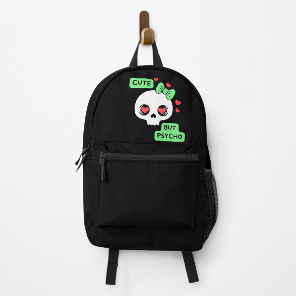 Item preview, cute but psycho nu gothskull designed and sold by SKULLARTISTRY.