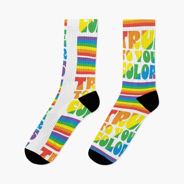 Item preview, Pride Month True to your colors LGBTQIA colorful rainbow design designed and sold by Jdawnink.