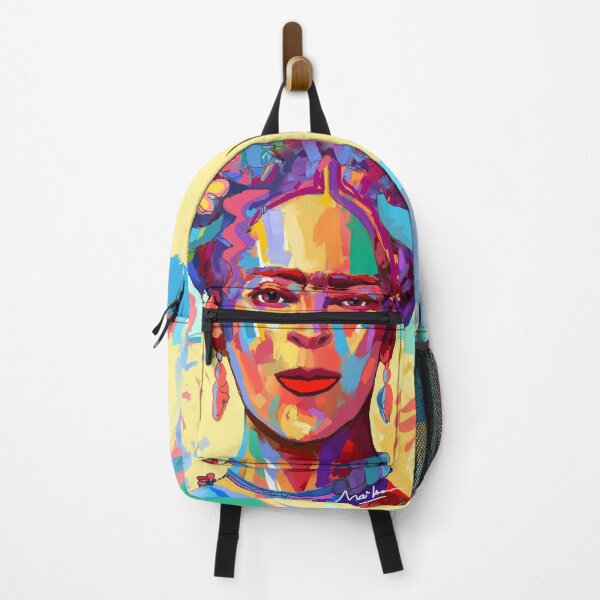 Item preview, Frida Kahlo Colorful Portrait designed and sold by ArtMailsonCello.