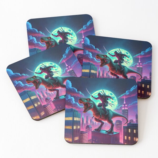 Item preview, Ninja And T-Rex designed and sold by MrTShot.