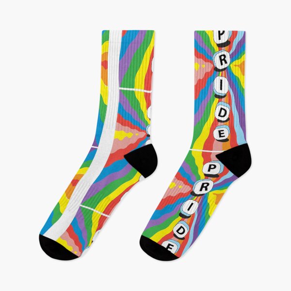 Item preview, Pride Month friendship letters bright colors LGBTQIA colorful rainbow design designed and sold by Jdawnink.