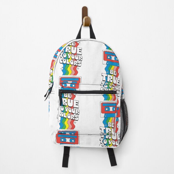 Item preview, Pride Month True to your colors cassette tape LGBTQIA colorful rainbow design designed and sold by Jdawnink.