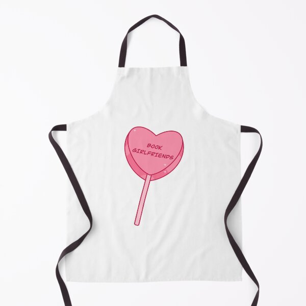 Item preview, Book Girlfriends - Heart Lollipop Sticker for Romance Readers and Book Lovers designed and sold by OceaneZwDesigns.