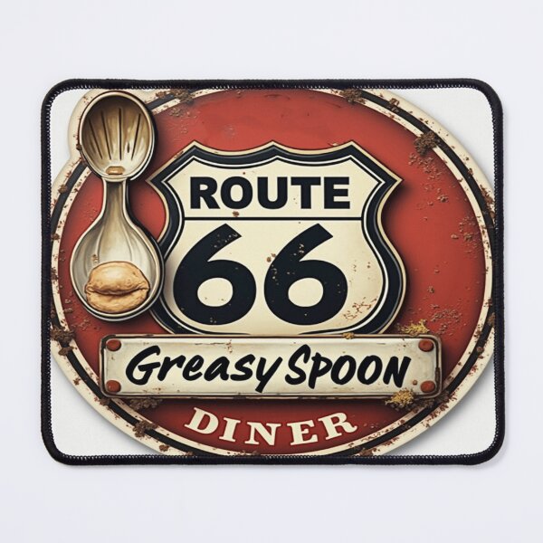 Item preview, Route 66 Greasy Spoon Cafe designed and sold by silverwolf2604.