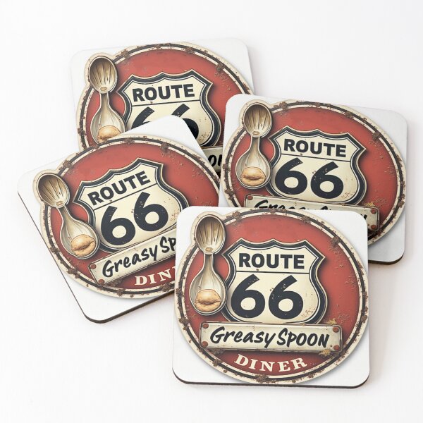 Item preview, Route 66 Greasy Spoon Cafe designed and sold by silverwolf2604.