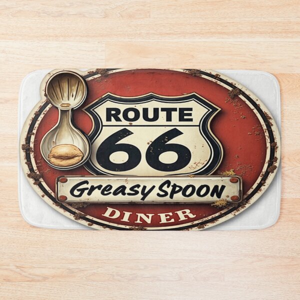 Item preview, Route 66 Greasy Spoon Cafe designed and sold by silverwolf2604.