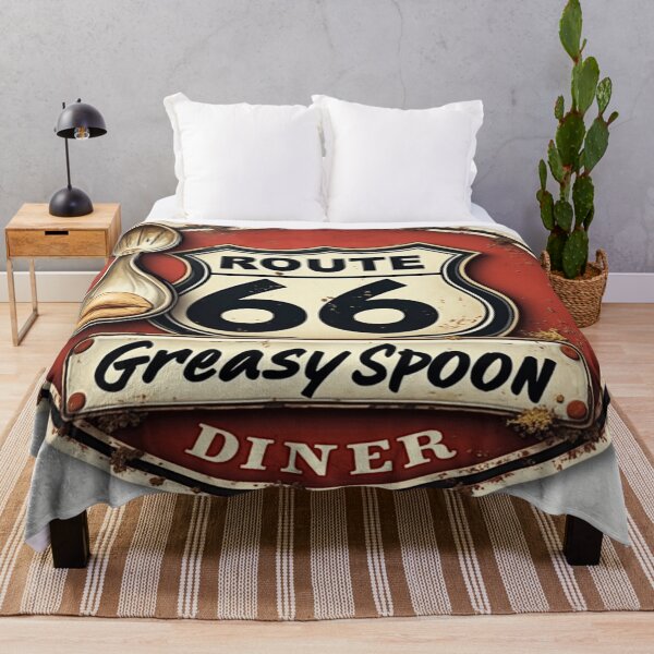 Item preview, Route 66 Greasy Spoon Cafe designed and sold by silverwolf2604.