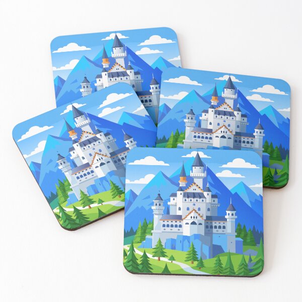 Item preview, Bavarian Mountain Palace designed and sold by Magnetic Appeal.