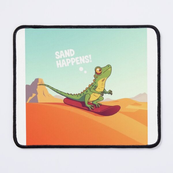 Item preview, Sandboarding: Sand Happens  designed and sold by OneHappyIguana.