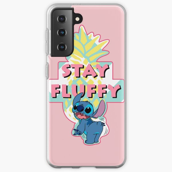 Stitch - Stay Fluffy Samsung Galaxy Soft Case