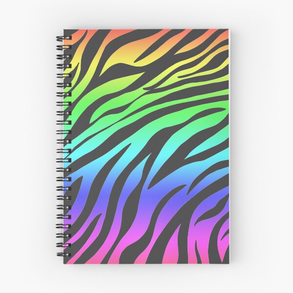 Item preview, Rainbow Gradient Zebra Print designed and sold by AmbientArtCo.