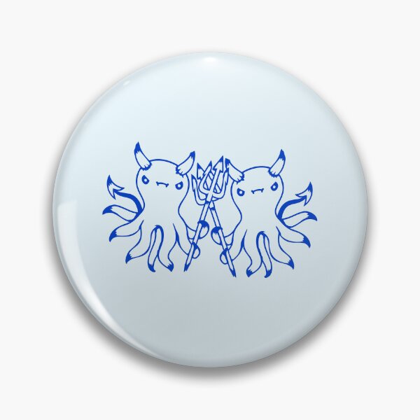 Item preview, 2 octopus devil hell team friends satan evil sweet designed and sold by shirt-o-mat.