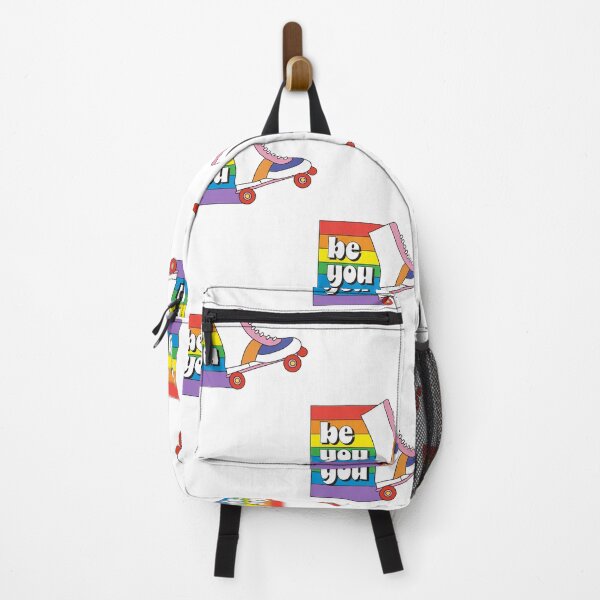 Item preview, Pride Month Be You Rollerskates LGBTQIA colorful rainbow design designed and sold by Jdawnink.