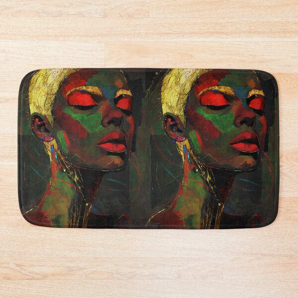 Item preview, Serene Woman Abstract Portrait designed and sold by caracatita75.