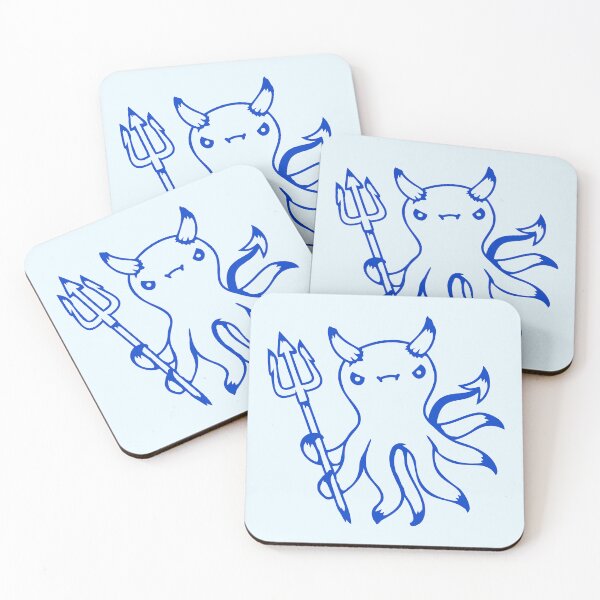 Item preview, Octopus Devil Hell Satan Evil Purgatory Naughty designed and sold by shirt-o-mat.