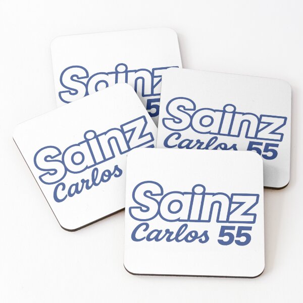 Item preview, Carlos Sainz F1 Graphic - Bold Script Design | Racing Number 55 Art designed and sold by Studio F1Grid.