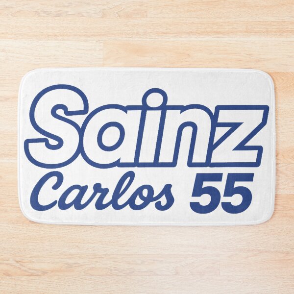 Item preview, Carlos Sainz F1 Graphic - Bold Script Design | Racing Number 55 Art designed and sold by Studio F1Grid.
