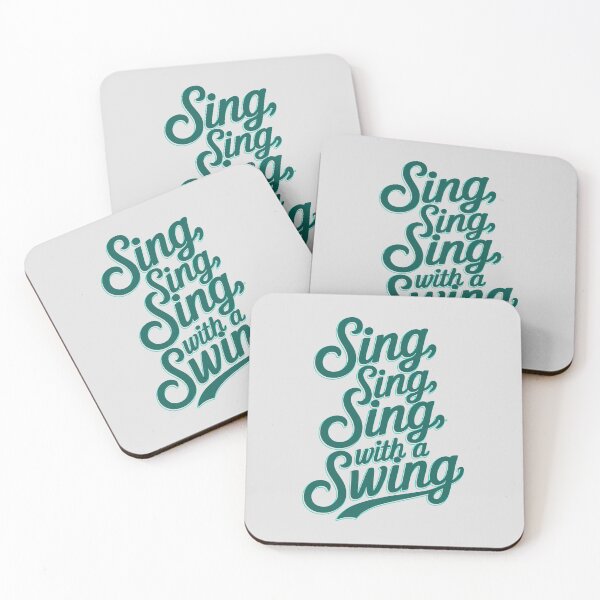 Artikelvorschau, Sing, Sing, Sing Jazz – Elegante Swing-Musik-Kleidung in Schreibschrift für Jazzliebhaber und Musiker entworfen und verkauft von paulo silveira.