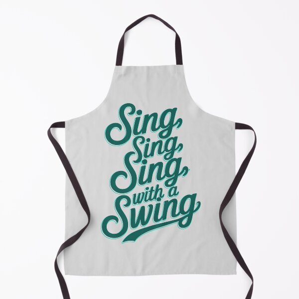 Artikelvorschau, Sing, Sing, Sing Jazz – Elegante Swing-Musik-Kleidung in Schreibschrift für Jazzliebhaber und Musiker entworfen und verkauft von paulo silveira.