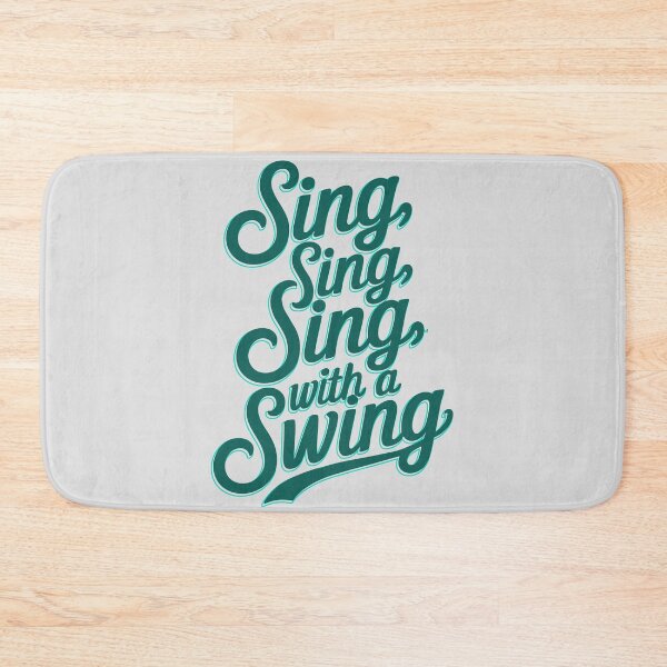 Artikelvorschau, Sing, Sing, Sing Jazz – Elegante Swing-Musik-Kleidung in Schreibschrift für Jazzliebhaber und Musiker entworfen und verkauft von paulo silveira.