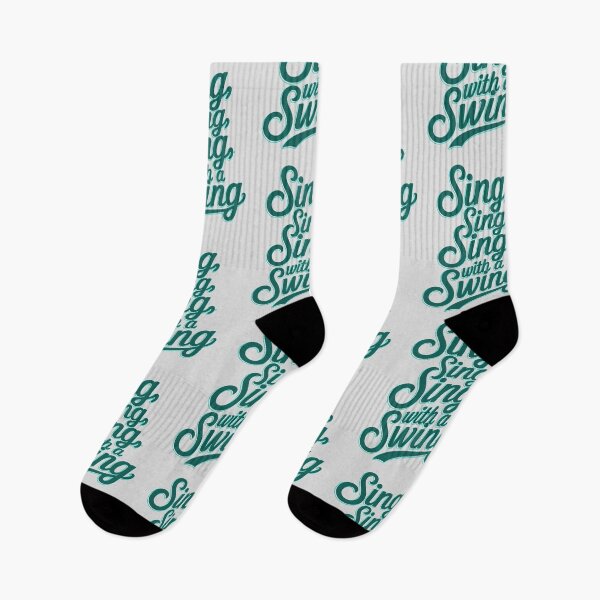 Item preview, Sing, Sing, Sing Jazz  – Elegant Cursive Swing Music Apparel for Jazz Lovers and Musicians designed and sold by paulo silveira.