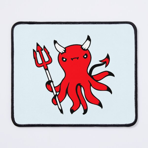 Item preview, Octopus Devil Hell Satan Evil Purgatory Naughty designed and sold by shirt-o-mat.