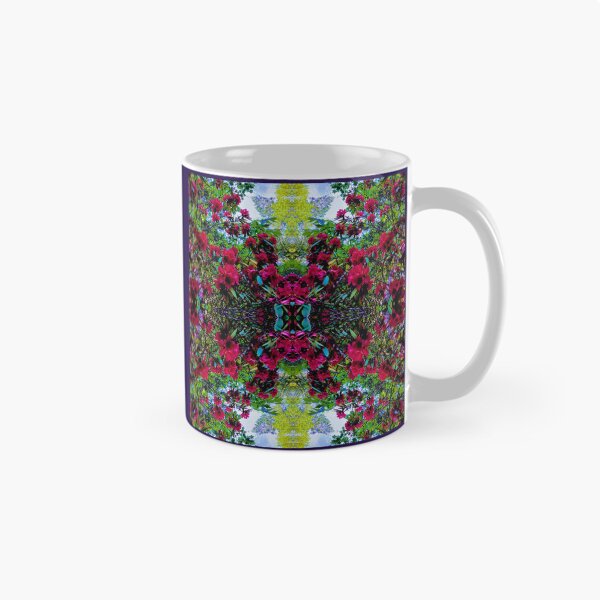 Item preview, red blossoming rhododendrons 2 designed and sold by Mycelia Moss LLC.