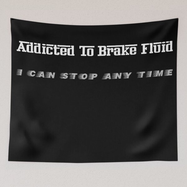 Item preview, Funny Mechanic Joke - Mechanic Humor - Addicted To Brake Fluid designed and sold by Galvanized.