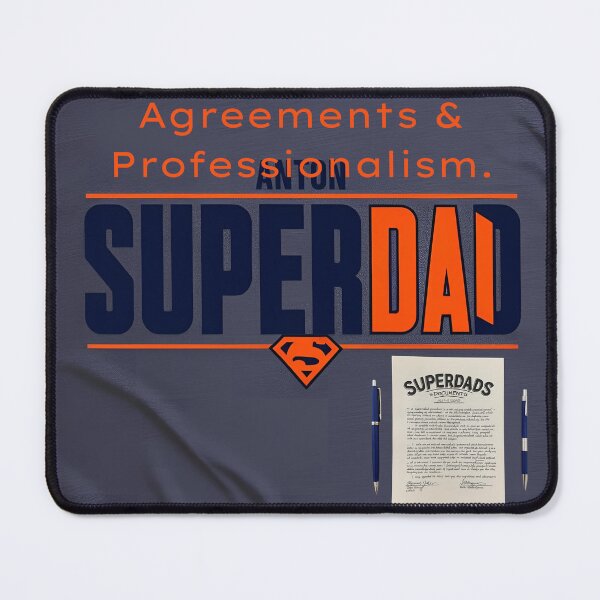 Item preview, Superdad Agreements and Professionalism – Responsible Dad Life Design designed and sold by azersan.