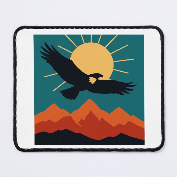 Item preview, Eagle Soar Sunset T-Shirt designed and sold by Route and Render.
