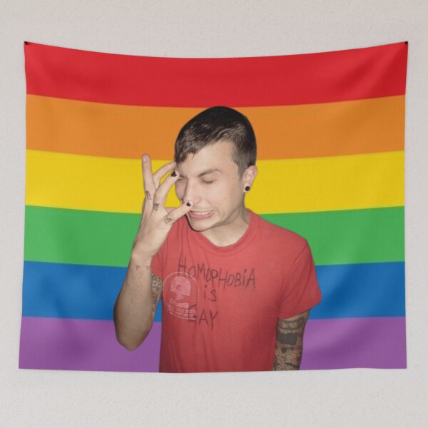 Item preview, Mcr pride flag  designed and sold by Karo141.