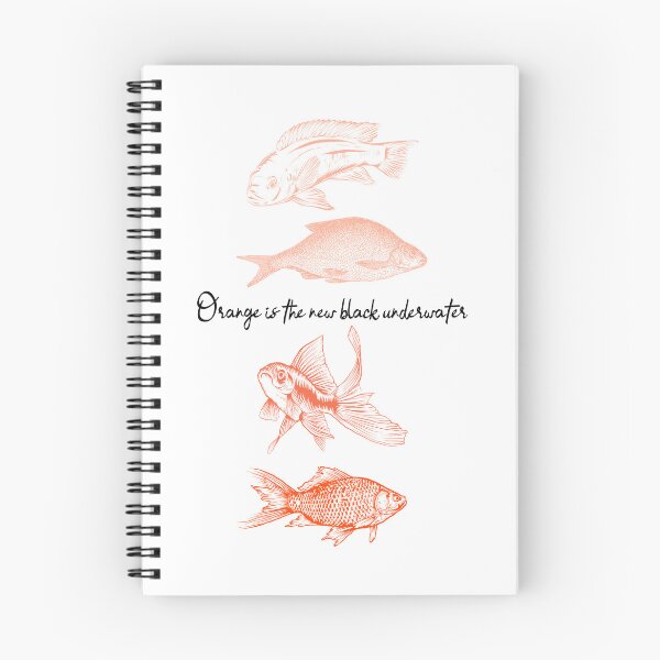 Item preview, Orange is the New Black Underwater designed and sold by OneHappyIguana.
