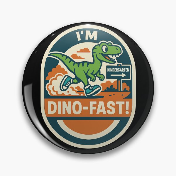 Item preview, Kindergarten Dino-fast T-rex Fun designed and sold by LuminOrb.