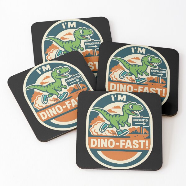 Item preview, Kindergarten Dino-fast T-rex Fun designed and sold by LuminOrb.