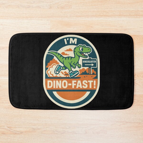 Item preview, Kindergarten Dino-fast T-rex Fun designed and sold by LuminOrb.