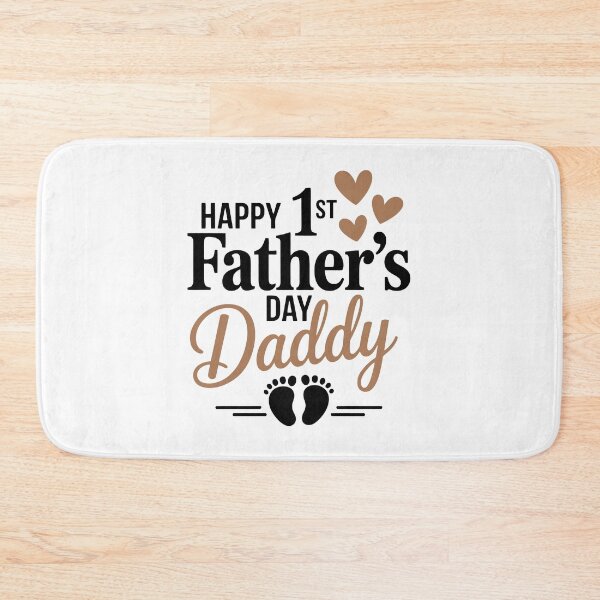 Item preview, Happy 1st Father’s Day Daddy designed and sold by jkrphoto.