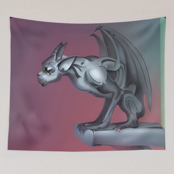 Item preview, Neon gargoyle designed and sold by Glenbobagins.