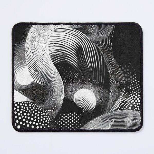 Item preview, abstract art black and white 2 designed and sold by Elite Print Studio.