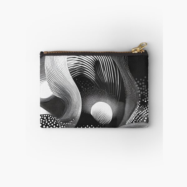Item preview, abstract art black and white 2 designed and sold by Elite Print Studio.