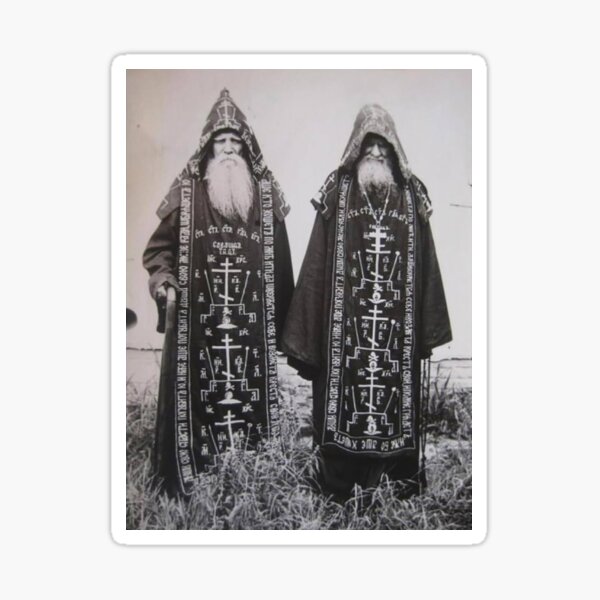 Item preview, An image of Orthodox monks. designed and sold by Svenderblender.