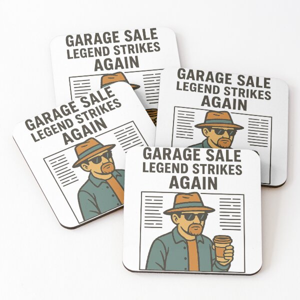 Item preview, Garage Sale Legend Strikes Again Retro Vintage designed and sold by LuminOrb.