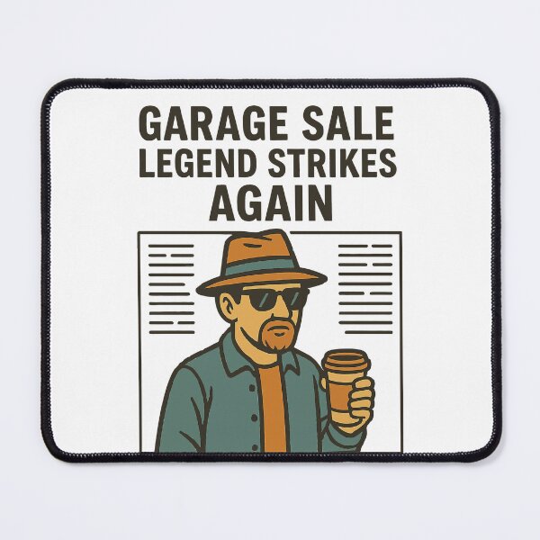 Item preview, Garage Sale Legend Strikes Again Retro Vintage designed and sold by LuminOrb.