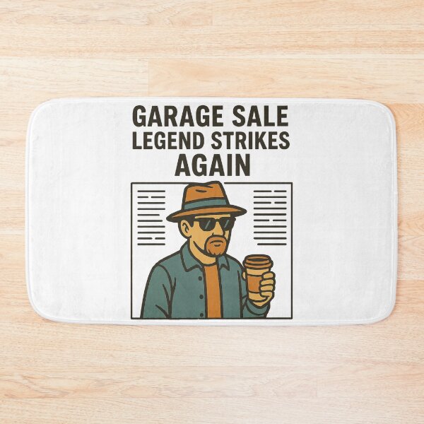 Item preview, Garage Sale Legend Strikes Again Retro Vintage designed and sold by LuminOrb.