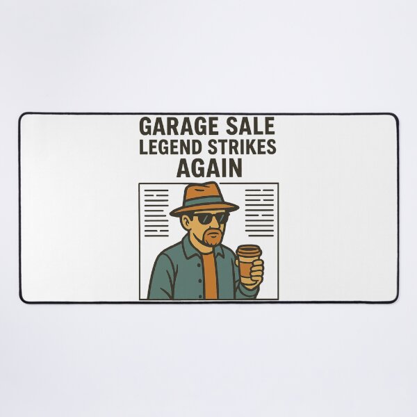 Item preview, Garage Sale Legend Strikes Again Retro Vintage designed and sold by LuminOrb.