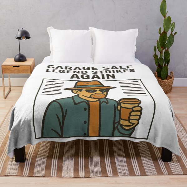 Item preview, Garage Sale Legend Strikes Again Retro Vintage designed and sold by LuminOrb.